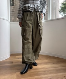 WILLFULLY（ウィルフリー）の「waist drawstring cargo pocket PT（カーゴパンツ）」