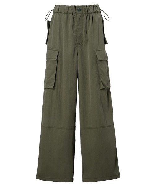 WILLFULLY(ウィルフリー)の「waist drawstring cargo pocket PT(カーゴパンツ・レディース・カーキ/ブラック/ライトピンク/パープル系その他・FREE)」の13枚目の写真