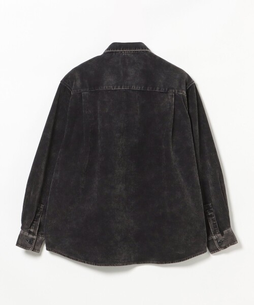 BEAMS HEART(ビームスハート)の「フェード コーデュロイ CPOシャツジャケット(シャツ/ブラウス・メンズ・ネイビー/ブラック・LARGE/MEDIUM/SMALL)」の4枚目の写真