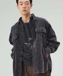 フェード コーデュロイ CPOシャツジャケット
