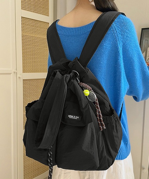 SETUP7(セットアップセブン)の「【SETUP7】ナイロン2WAYショルダーバッグ バックパック SCCH(ショルダーバッグ・レディース・カーキ/ブラック/グレー/ネイビー/ホワイト/ブラウン・FREE)」の1枚目の写真