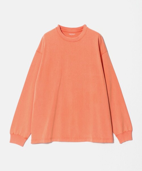 A DAY IN THE LIFE UNITED ARROWS(アデイインザライフユナイテッドアローズ)の「フェードカラー テンジク ワイドカットソー<A DAY IN THE LIFE>(Tシャツ/カットソー・メンズ・オレンジ/ブラック/パープル・M/L)」の3枚目の写真
