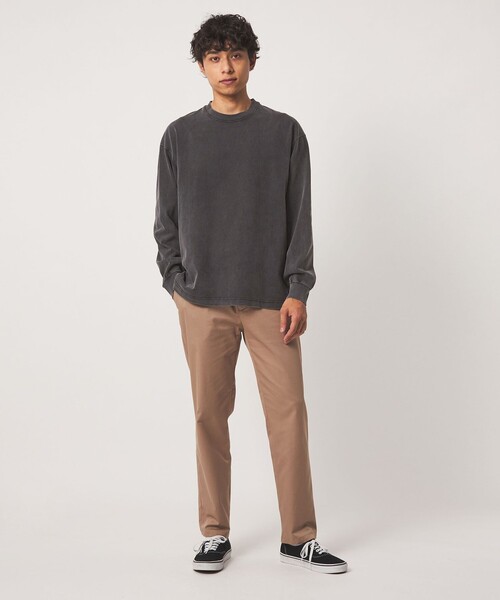A DAY IN THE LIFE UNITED ARROWS(アデイインザライフユナイテッドアローズ)の「フェードカラー テンジク ワイドカットソー<A DAY IN THE LIFE>(Tシャツ/カットソー・メンズ・オレンジ/ブラック/パープル・M/L)」の5枚目の写真