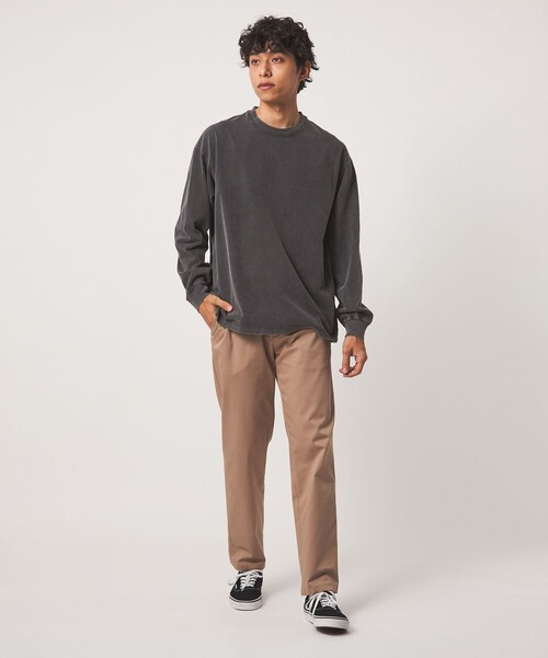 A DAY IN THE LIFE UNITED ARROWS(アデイインザライフユナイテッドアローズ)の「フェードカラー テンジク ワイドカットソー<A DAY IN THE LIFE>(Tシャツ/カットソー・メンズ・オレンジ/ブラック/パープル・M/L)」の6枚目の写真