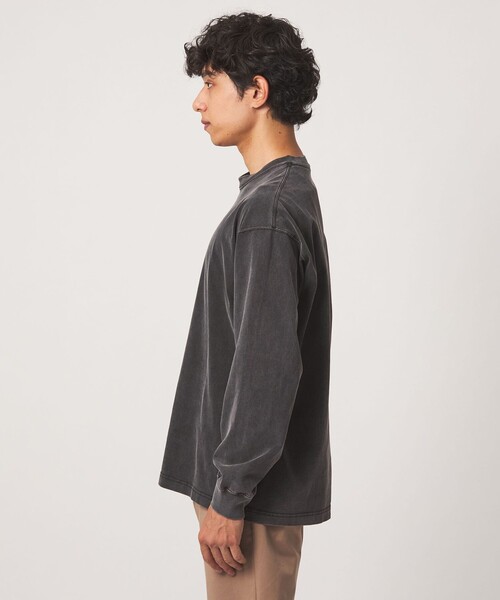 A DAY IN THE LIFE UNITED ARROWS(アデイインザライフユナイテッドアローズ)の「フェードカラー テンジク ワイドカットソー<A DAY IN THE LIFE>(Tシャツ/カットソー・メンズ・オレンジ/ブラック/パープル・M/L)」の11枚目の写真