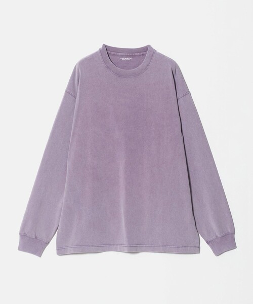 A DAY IN THE LIFE UNITED ARROWS(アデイインザライフユナイテッドアローズ)の「フェードカラー テンジク ワイドカットソー<A DAY IN THE LIFE>(Tシャツ/カットソー・メンズ・オレンジ/ブラック/パープル・M/L)」の13枚目の写真