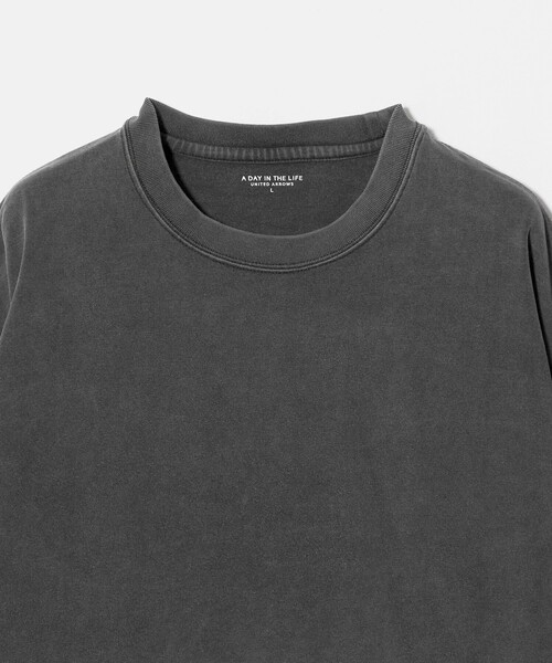 A DAY IN THE LIFE UNITED ARROWS(アデイインザライフユナイテッドアローズ)の「フェードカラー テンジク ワイドカットソー<A DAY IN THE LIFE>(Tシャツ/カットソー・メンズ・オレンジ/ブラック/パープル・M/L)」の19枚目の写真