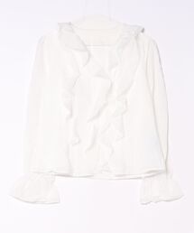 【MAGASIN DE MODE Chou Chou】フロントフリルブラウス SNF