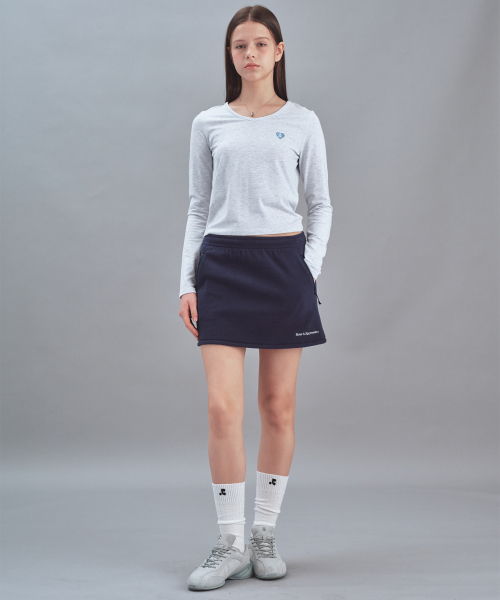 Rest&Recreation(レストアンドレクリエーション)の「FLEECE MINI SKIRT - NAVY(スカート・レディース・その他・SMALL/MEDIUM)」の1枚目の写真