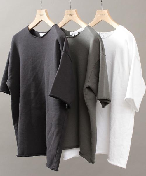 BEAUTY&YOUTH UNITED ARROWS(ビューティーアンドユースユナイテッドアローズ)の「BY ∴ カットオフ スウェット ショートスリーブ◆(スウェット・メンズ・ブラック/オリーブ/ホワイト/その他1・SMALL/MEDIUM/LARGE/X-LARGE)」の12枚目の写真