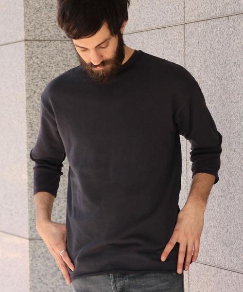 BEAUTY&YOUTH UNITED ARROWS(ビューティーアンドユースユナイテッドアローズ)の「BY ∴ カットオフ スウェット ショートスリーブ◆(スウェット・メンズ・ブラック/オリーブ/ホワイト/その他1・SMALL/MEDIUM/LARGE/X-LARGE)」の13枚目の写真