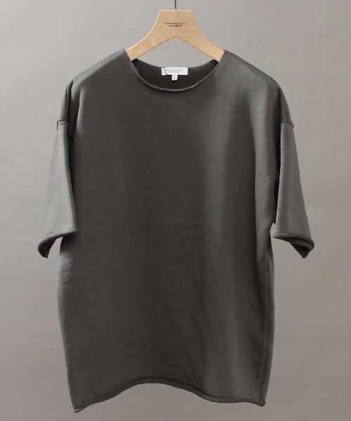 BEAUTY&YOUTH UNITED ARROWS(ビューティーアンドユースユナイテッドアローズ)の「BY ∴ カットオフ スウェット ショートスリーブ◆(スウェット・メンズ・ブラック/オリーブ/ホワイト/その他1・SMALL/MEDIUM/LARGE/X-LARGE)」の7枚目の写真