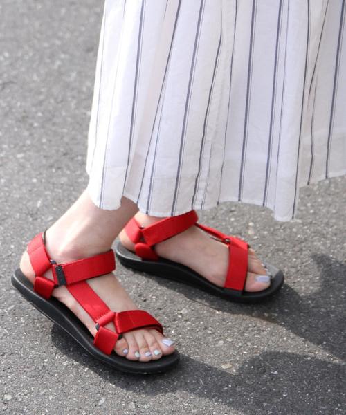 coen（コーエン）の「スポーツサンダル（サンダル・レディース・ホワイト/ブラック/ライトブルー/レッド・MEDIUM/LARGE/SMALL）」の9枚目の写真