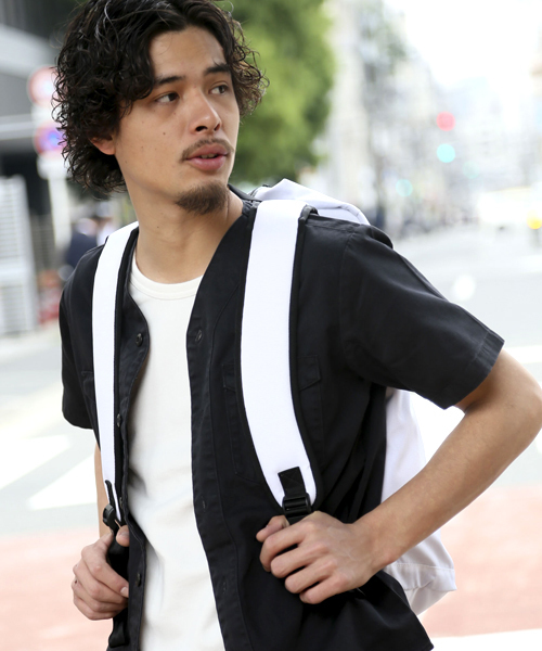 Denime(ドゥニーム)の「【PINE FORT/パインフォート】ZIPPACK/ジップ バックパック(バックパック/リュック・メンズ・ネイビー/オリーブ/ホワイト/ブラック・FREE)」の19枚目の写真