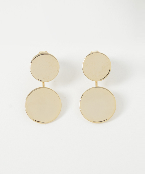 SMELLY(スメリー)の「SMELLY マルマルピアス(ピアス(両耳用)・レディース・ゴールド・ONE)」の1枚目の写真