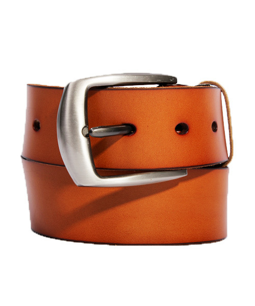 ８(eight)（エイト）の「レザーベルト 本革 バックルベルト（ベルト・メンズ・ブラウン/キャメル/ブラック・FREE）」の3枚目の写真