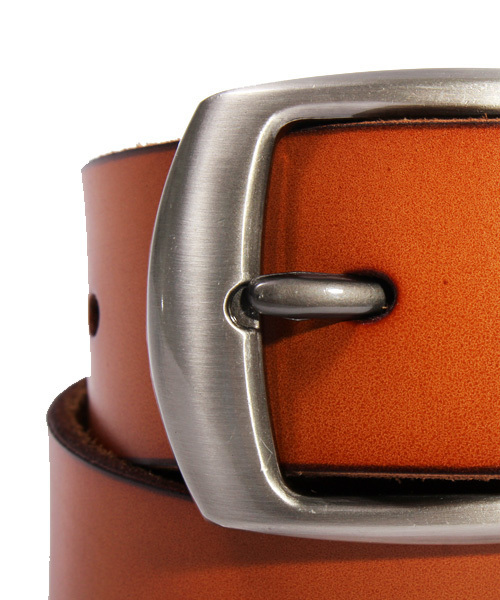 ８(eight)（エイト）の「レザーベルト 本革 バックルベルト（ベルト・メンズ・ブラウン/キャメル/ブラック・FREE）」の4枚目の写真