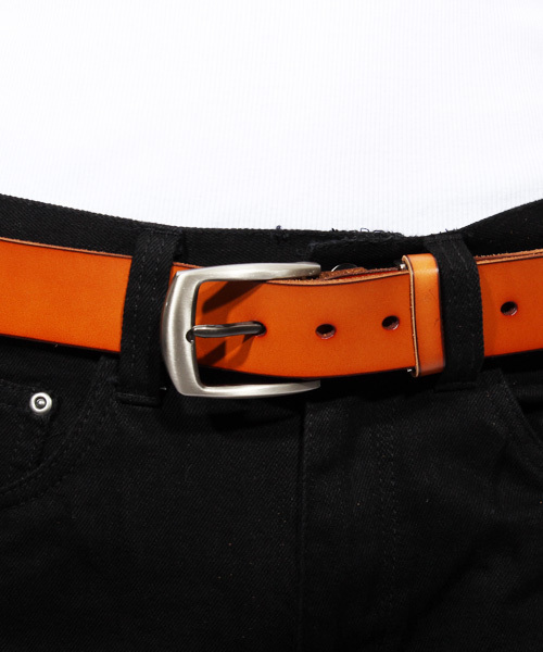 ８(eight)（エイト）の「レザーベルト 本革 バックルベルト（ベルト・メンズ・ブラウン/キャメル/ブラック・FREE）」の17枚目の写真