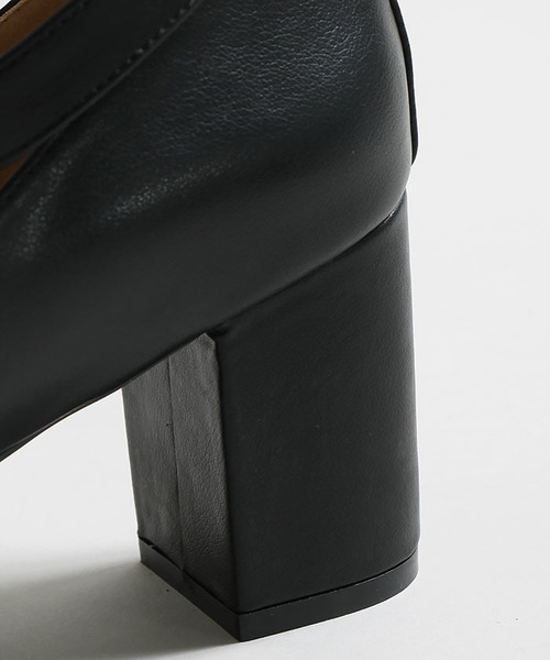 WEGO（ウィゴー）の「WEGO/ストラップパンプス（パンプス・レディース・ブラック/インディゴブルー/キャメル/グレー/レッド/ピンク・LARGE/MEDIUM）」の11枚目の写真