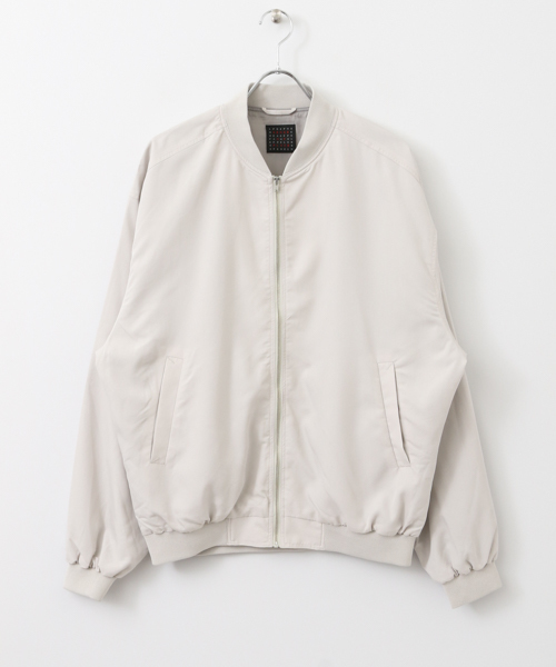 SENSE OF PLACE by URBAN RESEARCH(センスオブプレイスバイアーバンリサーチ)の「モダールブルゾン(その他アウター・メンズ・ブラック/ライトグレー/グリーン・LARGE/MEDIUM)」の13枚目の写真