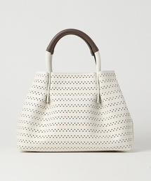 SHIPS for women | CAROL J.:パンチングタックトート(S)(トートバッグ)