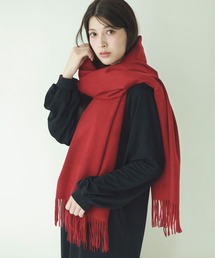 FEKETE ラメフーディーマフラー レッド FEKETE（フェケテ）｜マフラー一覧 - WEAR