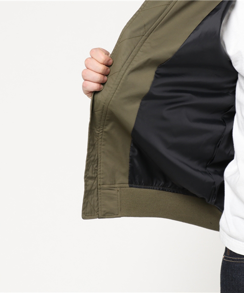 WEGO（ウィゴー）の「WEGO/ストレッチMA-1（MA-1・メンズ・ブラック/その他1/カーキ/ベージュ・MEDIUM/LARGE）」の12枚目の写真