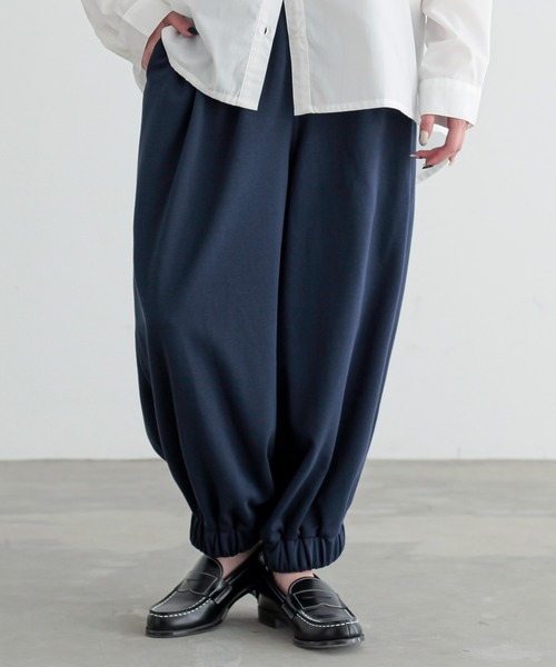 n'OrLABEL（ノアールレーベル）の「『アラビアンサルエルパンツ』（その他パンツ・レディース・ブラック/オリーブ/チャコールグレー/ネイビー・FREE）」の4枚目の写真