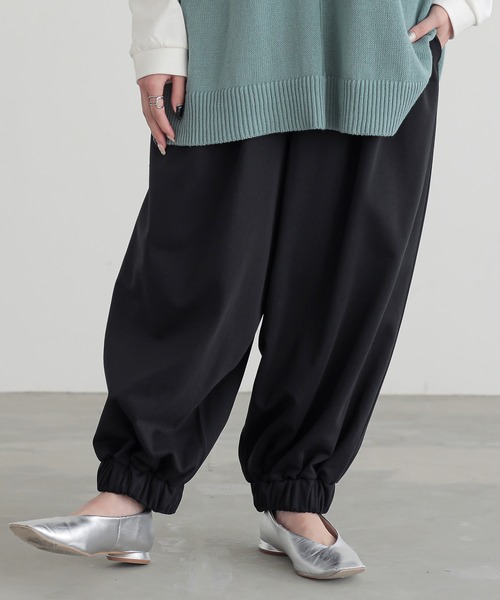 n'OrLABEL（ノアールレーベル）の「『アラビアンサルエルパンツ』（その他パンツ・レディース・ブラック/オリーブ/チャコールグレー/ネイビー・FREE）」の2枚目の写真