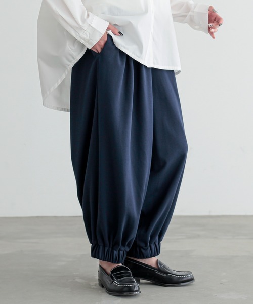 n'OrLABEL（ノアールレーベル）の「『アラビアンサルエルパンツ』（その他パンツ・レディース・ブラック/オリーブ/チャコールグレー/ネイビー・FREE）」の18枚目の写真