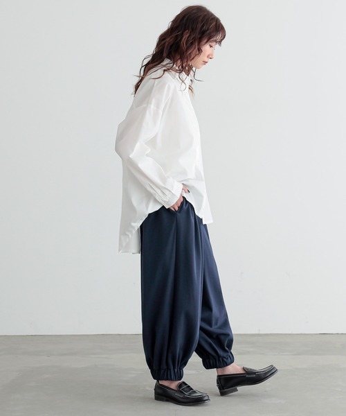 n'OrLABEL（ノアールレーベル）の「『アラビアンサルエルパンツ』（その他パンツ・レディース・ブラック/オリーブ/チャコールグレー/ネイビー・FREE）」の21枚目の写真