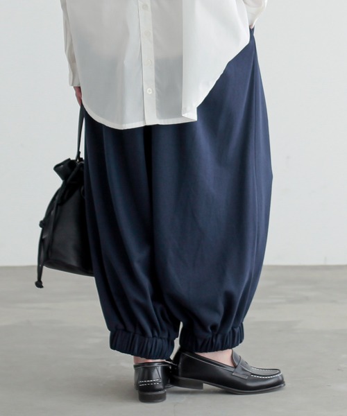 n'OrLABEL（ノアールレーベル）の「『アラビアンサルエルパンツ』（その他パンツ・レディース・ブラック/オリーブ/チャコールグレー/ネイビー・FREE）」の19枚目の写真