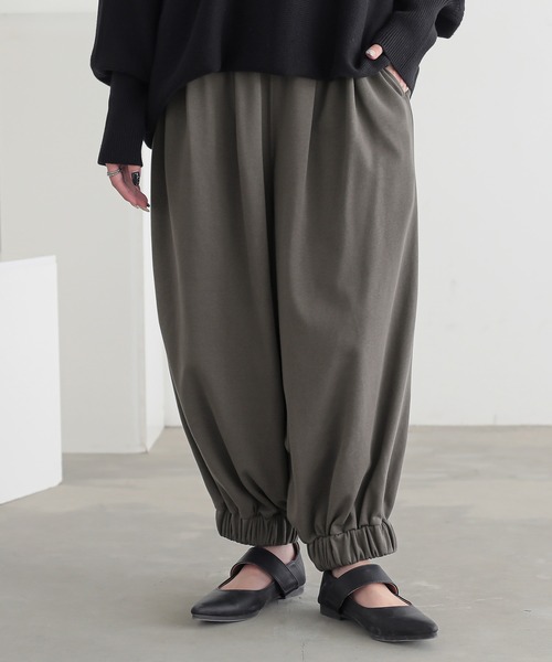 n'OrLABEL（ノアールレーベル）の「『アラビアンサルエルパンツ』（その他パンツ・レディース・ブラック/オリーブ/チャコールグレー/ネイビー・FREE）」の6枚目の写真