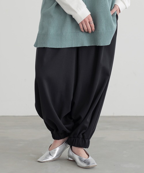 n'OrLABEL（ノアールレーベル）の「『アラビアンサルエルパンツ』（その他パンツ・レディース・ブラック/オリーブ/チャコールグレー/ネイビー・FREE）」の14枚目の写真