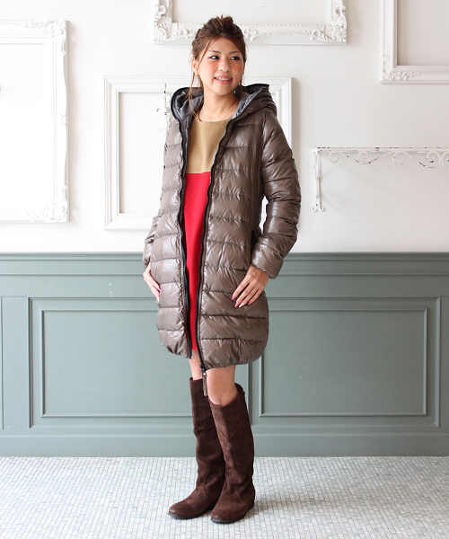 Ray BEAMS（レイビームス）の「DUVETICA / ACE（ダウンジャケット/コート・レディース・ブラック/グリーン系その他/ベージュ/ブラウン系その他/インディゴブルー/ネイビー/その他2/オリーブ/ブルー系その他・38/40）」の3枚目の写真