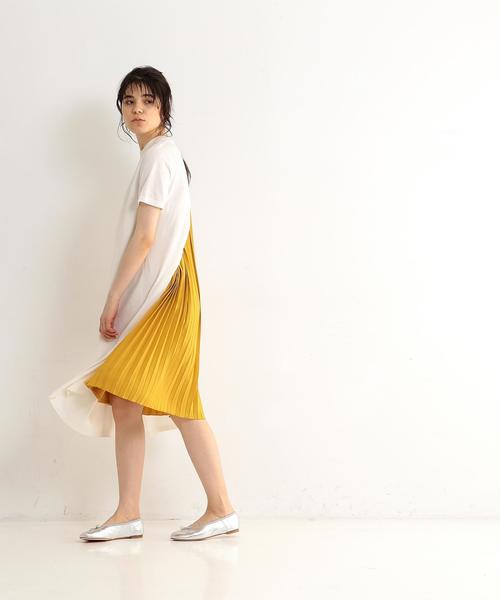 United Arrows ユナイテッドアローズ の Sfl バックスリット プリーツワンピース ワンピース Wear
