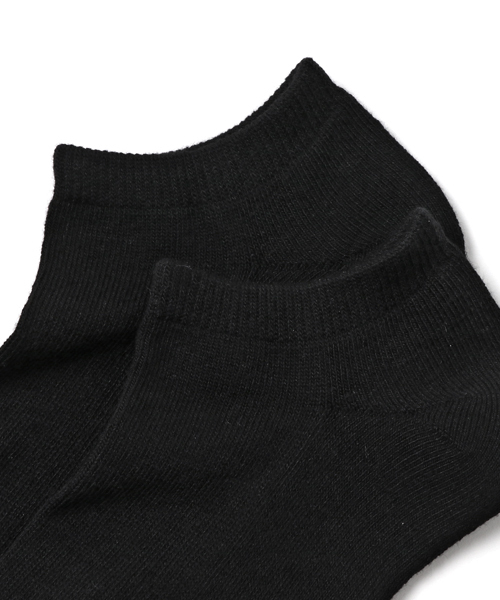WEGO（ウィゴー）の「WEGO/ベーシック5Pソックス（ソックス/靴下・メンズ・その他/ブラック/ホワイト・FREE）」の4枚目の写真