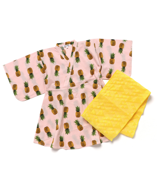 GLOBAL WORK（グローバルワーク）の「【キッズ】ユカタセット/745373（浴衣・キッズ・ライトピンク・X-LARGE/XX-LARGE/MEDIUM/SMALL/LARGE）」の7枚目の写真