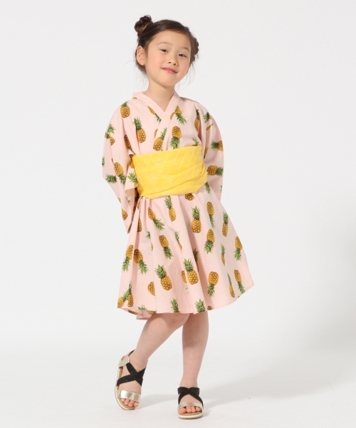 GLOBAL WORK（グローバルワーク）の「【キッズ】ユカタセット/745373（浴衣・キッズ・ライトピンク・X-LARGE/XX-LARGE/MEDIUM/SMALL/LARGE）」の8枚目の写真