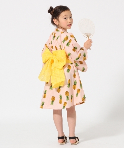 GLOBAL WORK（グローバルワーク）の「【キッズ】ユカタセット/745373（浴衣・キッズ・ライトピンク・X-LARGE/XX-LARGE/MEDIUM/SMALL/LARGE）」の3枚目の写真