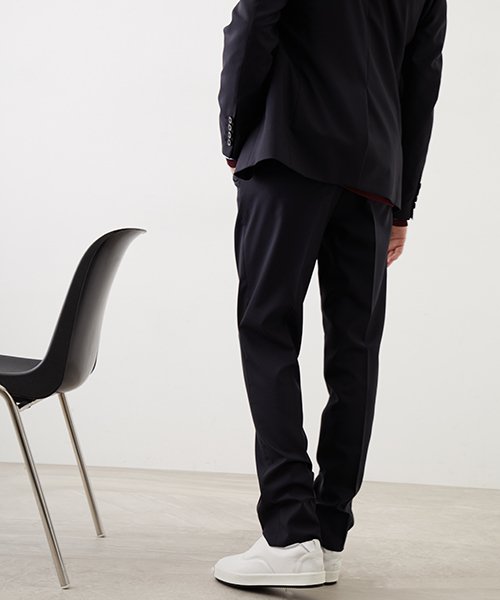 UNITED TOKYO（ユナイテッドトウキョウ）の「ファインウールストレッチスラックス（スラックス・メンズ・ベージュ/ダークグレー/ネイビー・1/2/3）」の14枚目の写真