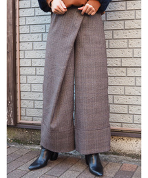 MURUA | フロントクロスワイドパンツ(その他パンツ)