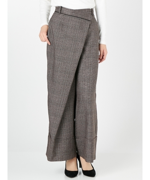 MURUA（ムルーア）の「フロントクロスワイドパンツ（その他パンツ・レディース・その他/その他1・1/2）」の8枚目の写真