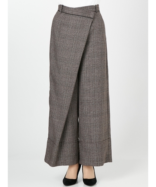 MURUA（ムルーア）の「フロントクロスワイドパンツ（その他パンツ・レディース・その他/その他1・1/2）」の9枚目の写真