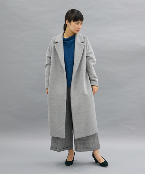 koe（コエ）の「ガウンコート（ダウンジャケット/コート・レディース・キャメル/ネイビー/グレー・M/L/S）」の10枚目の写真