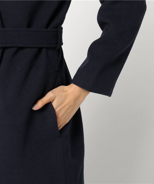 koe（コエ）の「ガウンコート（ダウンジャケット/コート・レディース・キャメル/ネイビー/グレー・M/L/S）」の15枚目の写真