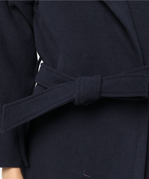 koe（コエ）の「ガウンコート（ダウンジャケット/コート・レディース・キャメル/ネイビー/グレー・M/L/S）」の17枚目の写真