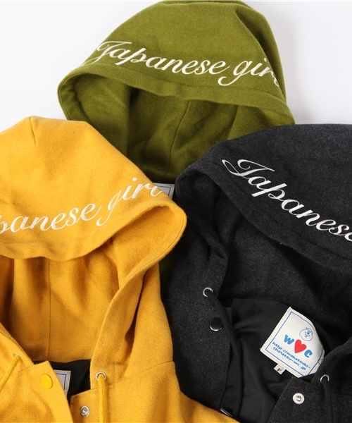 WC(ダブル シー)の「wc/Wワッペンスタジャン(スタジャン・レディース・ダークグレー/グリーン/イエロー・FREE)」の9枚目の写真