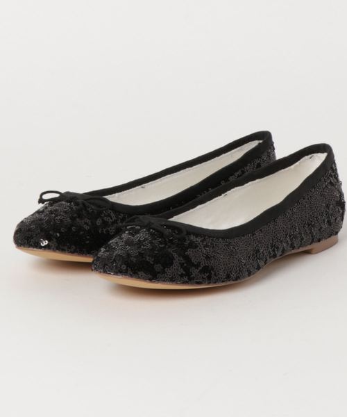 mio notis（ミオノティス）の「ボロネーゼ製法スパンコールバレエ（バレエシューズ・レディース・シルバー/マルチ/ブラック/ピンク・38/39/36/37/35）」の8枚目の写真