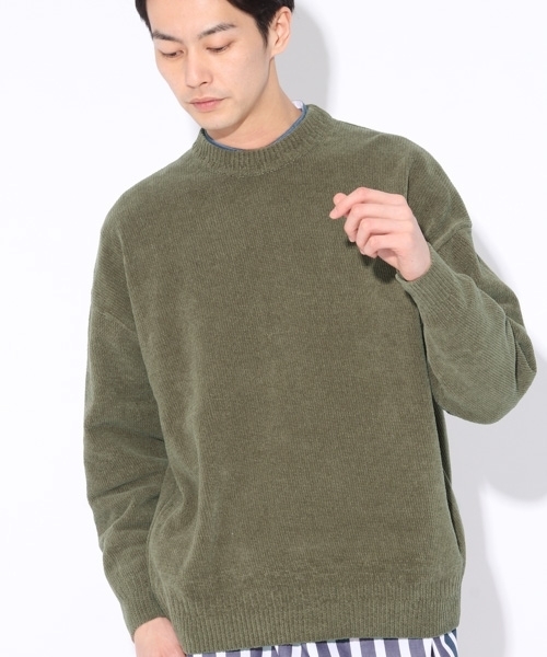 niko and...(ニコアンド)の「NモールBIGプルオーバーニット【niko and ...】(ニット/セーター・メンズ・ベージュ/カーキ/ネイビー・MEDIUM/LARGE)」の3枚目の写真